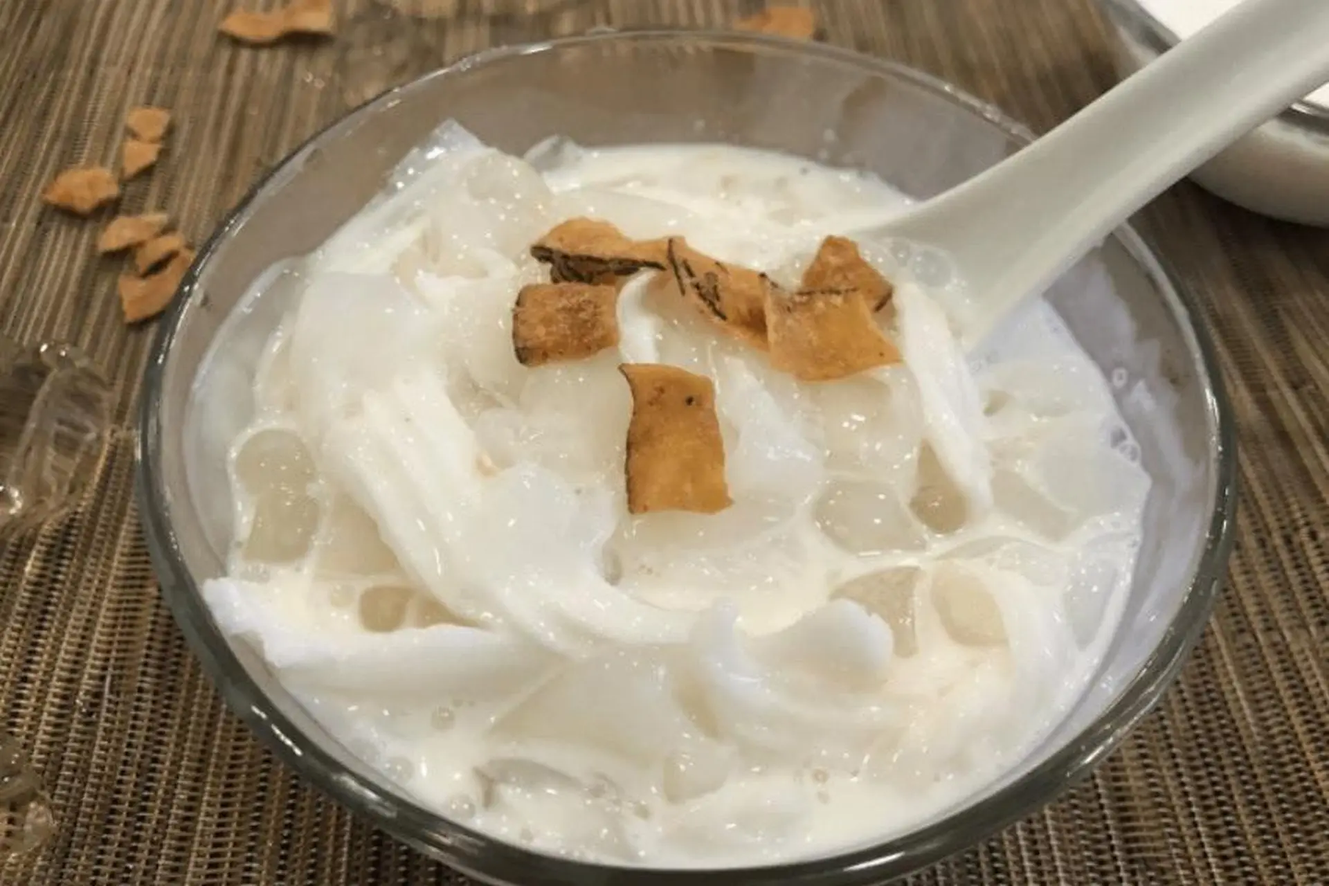chè dừa dầm