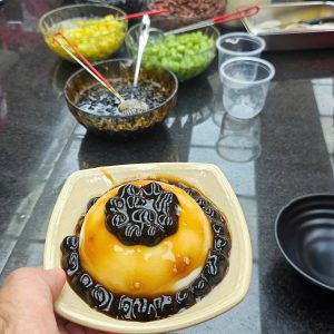 Tàu hũ chân châu đường đen