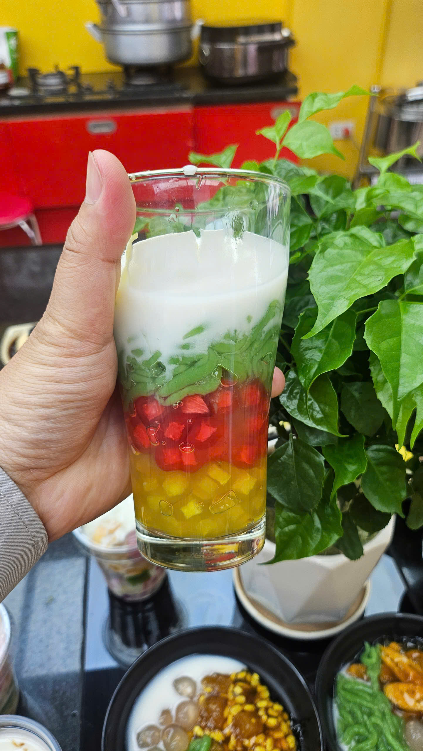 Chè sương sa hạt lựu
