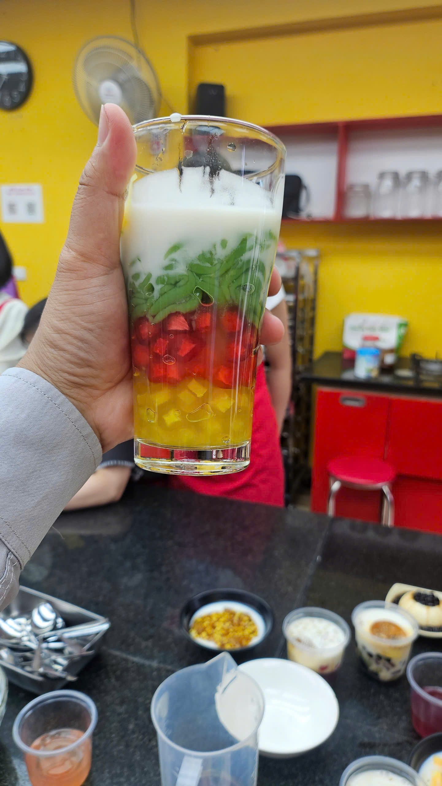 Chè sương sa hạt lựu